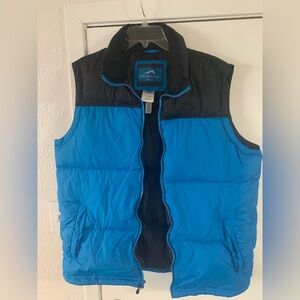 Polar Edge Blue and Black Puffer Vest